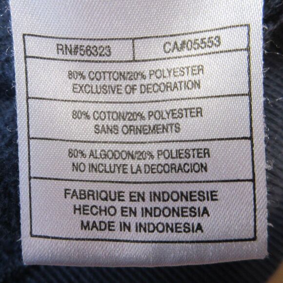 NIKE Navy Blue Spellout VINTAGE Hoodie Sz M Grey Silver Tag Sweatshirt 90s Y2K - Picture 8 of 14